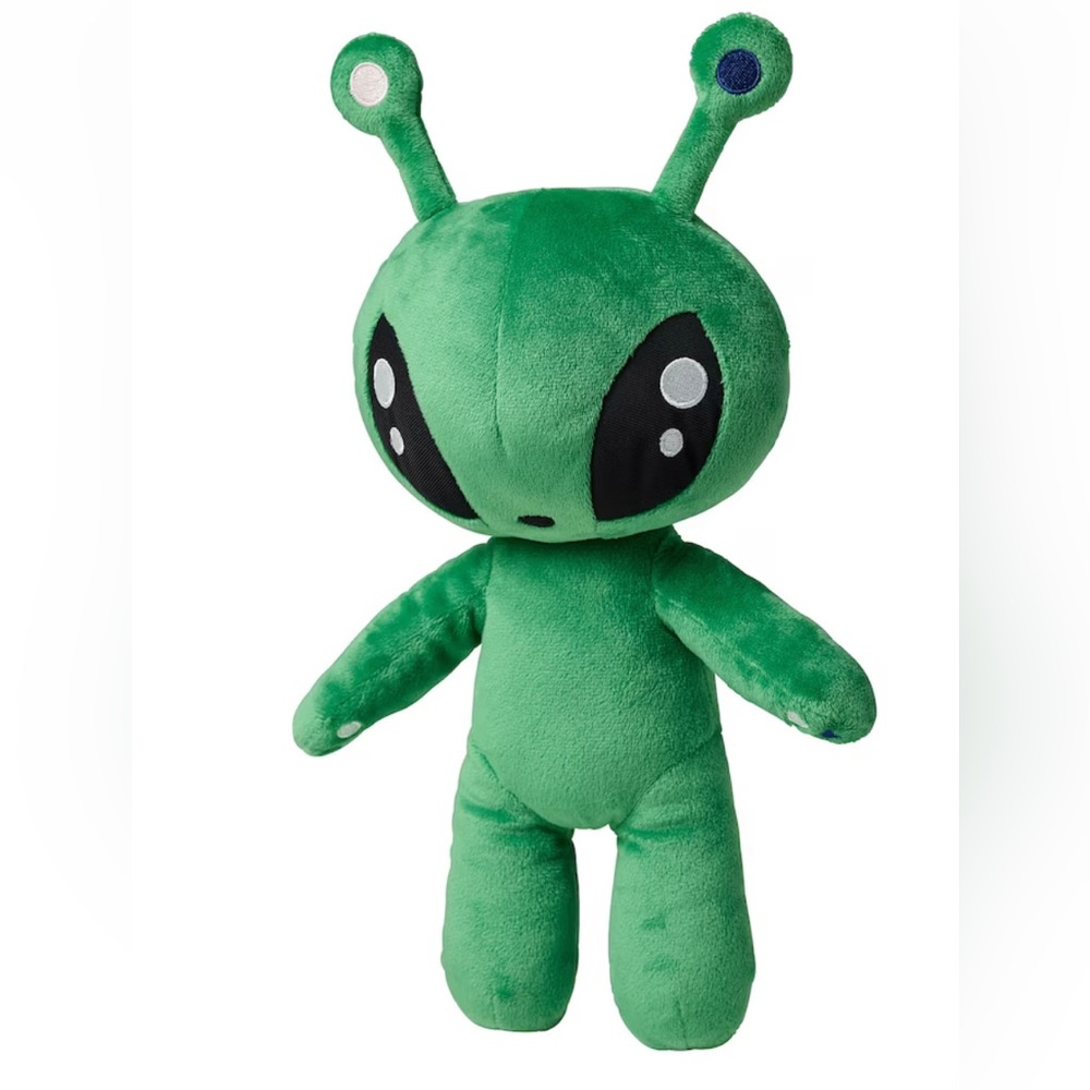 IKEA AFTONSPARV Soft Toy, Alien/Green, 13" (805.515.59) NEW
